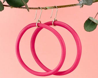 Barbie Pink Hoop Earring | Big Mama