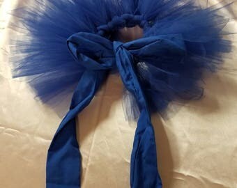 Royal blue tutu
