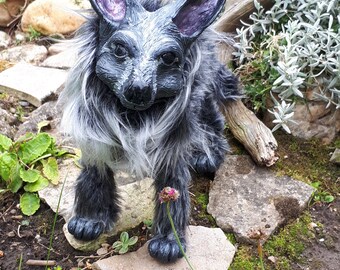 Art doll, Fox, Fox, fantasy, Gothic, figure