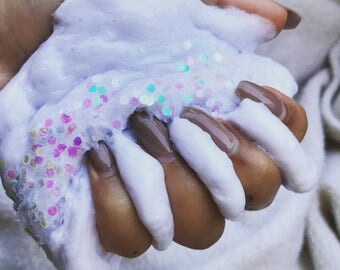 Shimmering snow slime