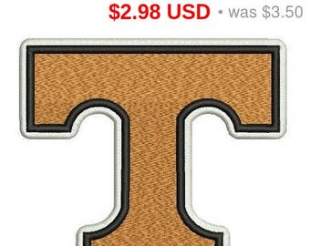 Sale 15% Tennessee Volunteers logo embroidery design / embroidery designs / INSTANT download machine embroidery pattern