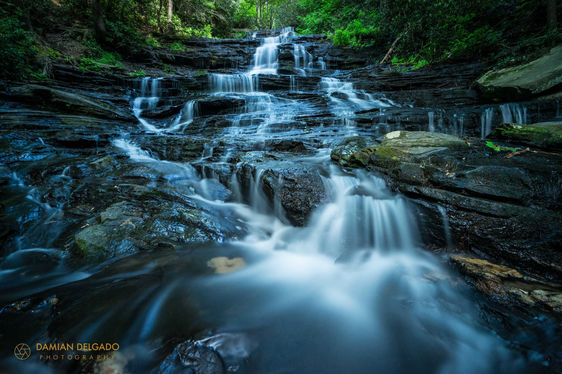 Minnehaha Falls Lakemont Georgia Waterfall Photography