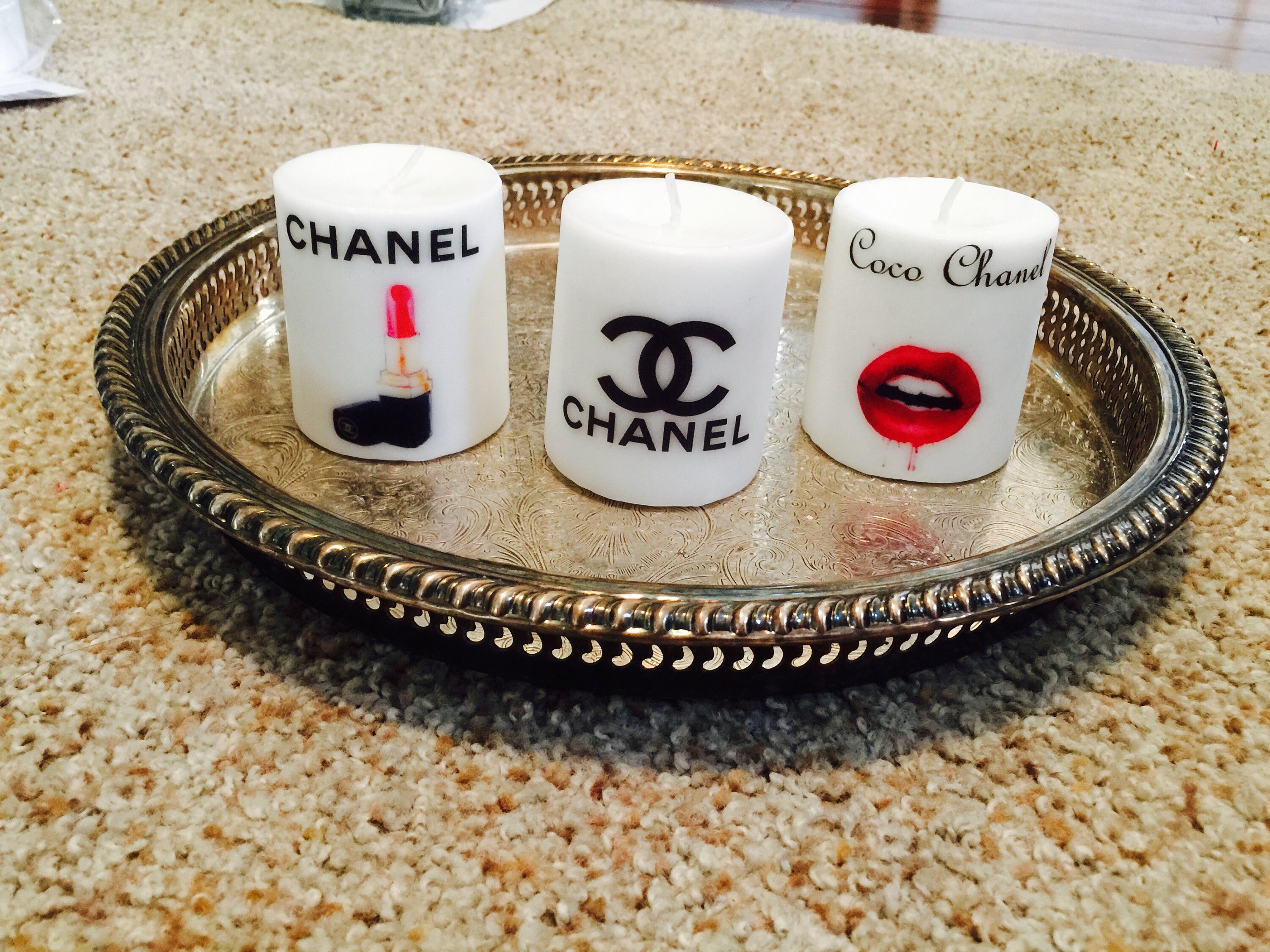 Fashion custom candles set