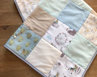 Beautiful Peter Rabbit baby quilt