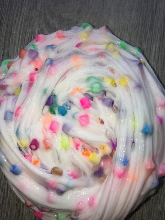 Rainbow Crunchy slime