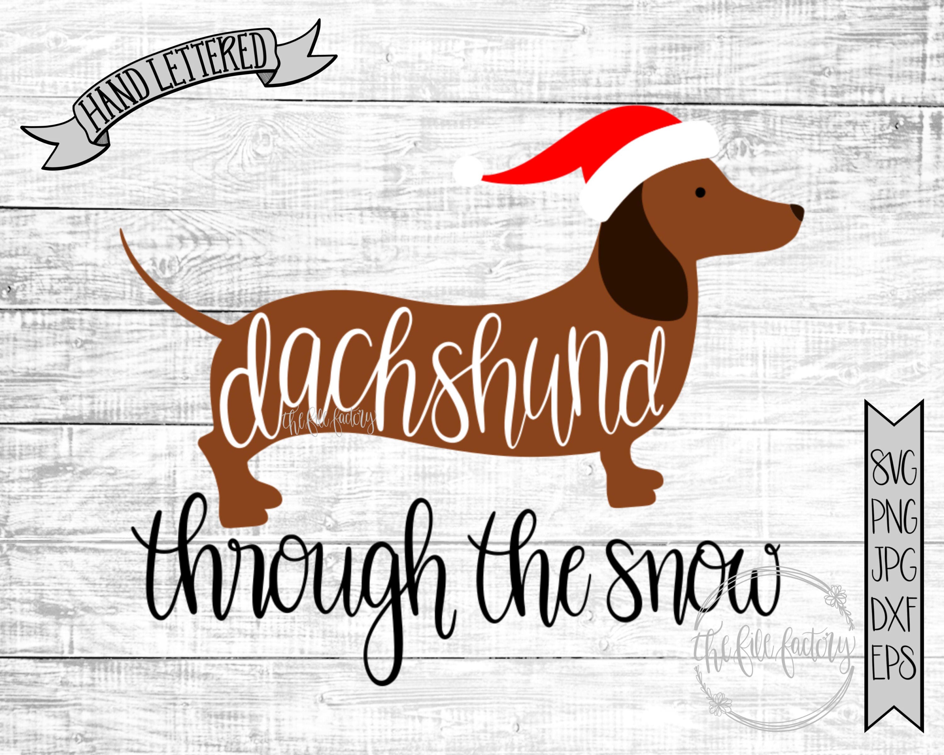 Free Free Dachshund Through The Snow Svg Free 860 SVG PNG EPS DXF File