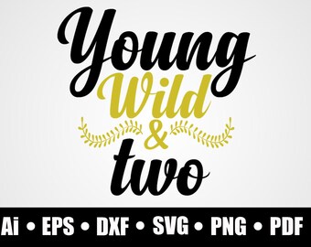 Download Two wild svg | Etsy