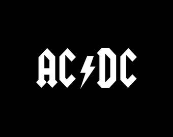 Acdc decal | Etsy