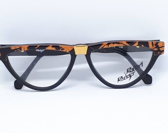 Occhiali da sole donna acetato striato blu Vintage new age Occhiali da sole donna acetato striato blu Vintage new age