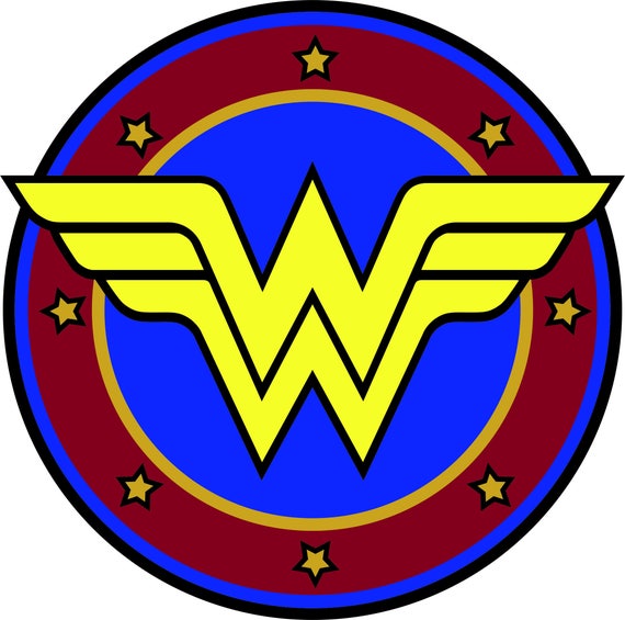 Wonder Woman Silhouette SVG Free