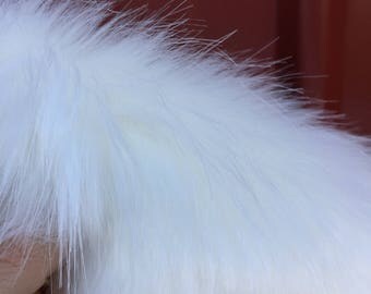 MAGNOLIA - OFF WHITE Faux Fur - 2K17 - 1/4m piece