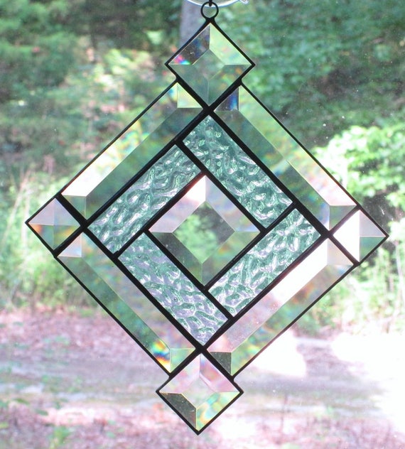 stained-glass-suncatcher-beveled-clear-glass-square-with