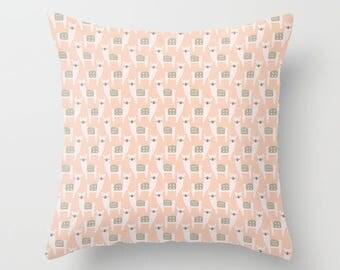 Alpaca Pillow cover Hiker's Pillow Cover Decorative Pillow Cover RV Pillow Llama Pillow Color Choices