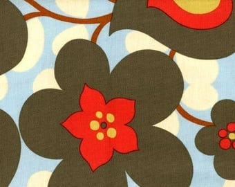 Remnant end of bolt 18x44 Amy Butler Fabric Morning Glory Linen