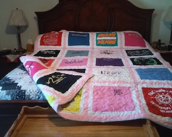 double sided tshirt quilt