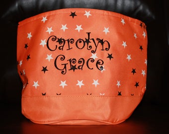 Personalized Halloween Bucket, Personalized, halloween basket, Trick or Treat bag, halloween bag, Halloween Bucket, bag, basket
