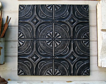 Tin Wall Decor black metal wall art | etsy Tin Wall Decor black metal wall art | etsy