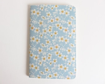 Tilda 'Bumblebee' Fabric Cover Moleskine Cahier Pocket Notebook