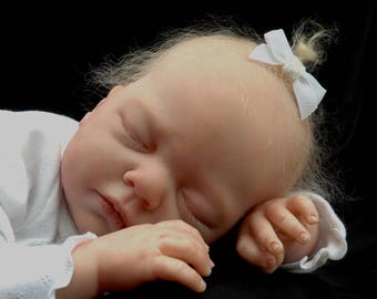 Reborn "Sophie" By Little Feet Doll Nursery-Reva Schick sculpt Preemie baby Girl