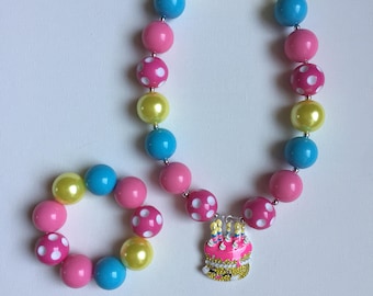 Shopkins Birthday Jewelry - Little Girl Jewelry - Shopkins Bracelet - Shopkins Party Favors - Shopkins Party -Shopkins Necklace - Shopkins
