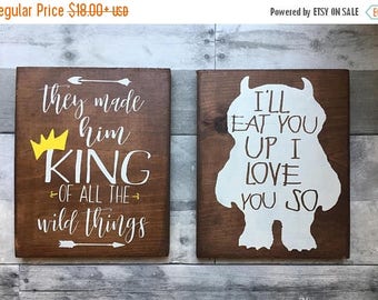 Where The Wild Things Are Baby, King Of All The Wild Things, Woodland Nursery, baby shower, party decor