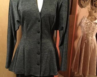 25% Off Sale Vintage All That Jazz 90s Tailored Suit/Sz 9/10