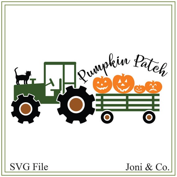 Halloween svg pumpkin truck svg pumpkin patch svg vinyl