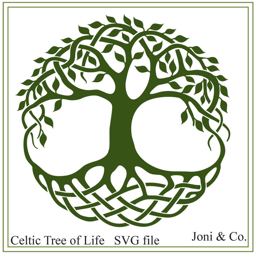 Celtic svg Celtic Tree of Life svg download Cletic Irish