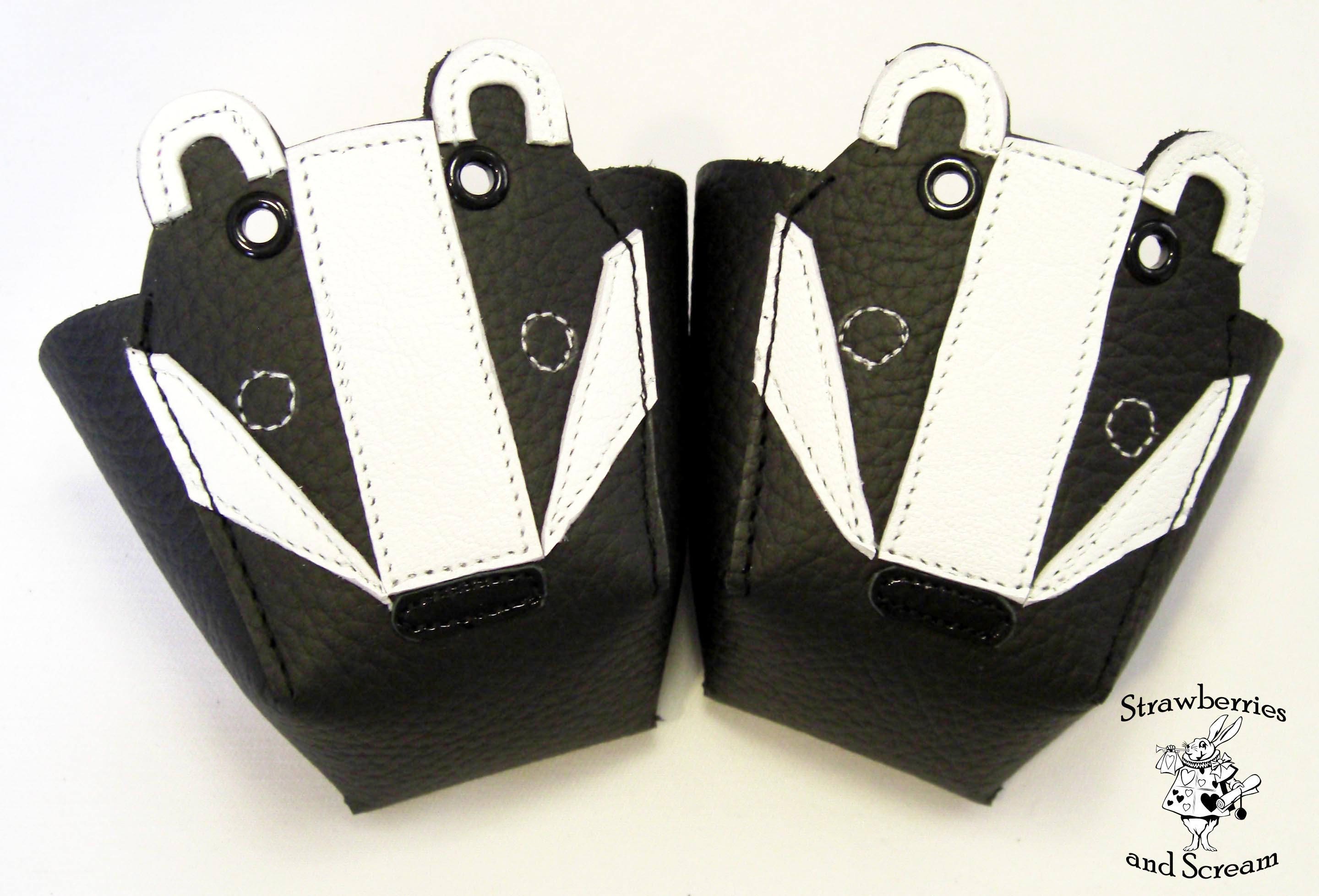 Badgers Roller Derby quad skates toe guards