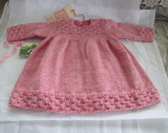 Knit Summer Baby Dress Pattern Summer Dress Knitting Pattern