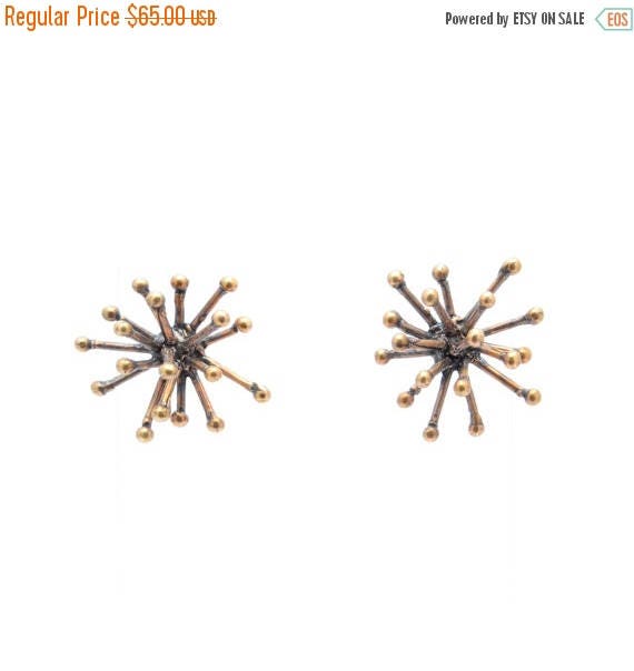 30 OFF// jacks earrings bronze