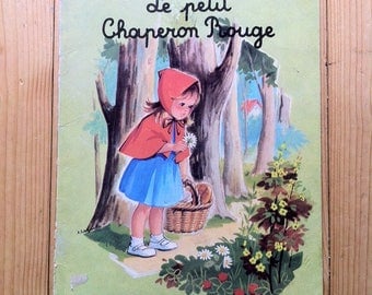 Le petit chaperon rouge, Vintage Children Book