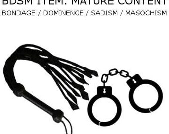 Hands Free Bondage Serving Tray. Locking Buckle Dominatrix Fetish Party Studded Leather Body Harness.