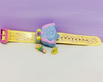 Vintage Polly Pocket, Polly Loves Puppy, Polly Bracelet, 1995 Bluebird Toys, Pet Parade, Polly Pocket Jewelry, Cute Kawaii, 90s Girl Toys