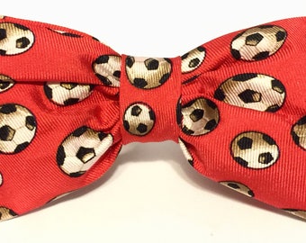 Kids Soccer Bow Tie