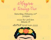 Frida Kahlo Party Ideas for a Girl Birthday | Catch My Party