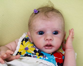 READY TO SHIP- Ella Wegerich Combi Reborn Baby Doll Girl by Reborn Sweet Shaylen Maxwell iiora 2016-2018