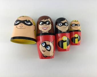 incredibles nesting dolls