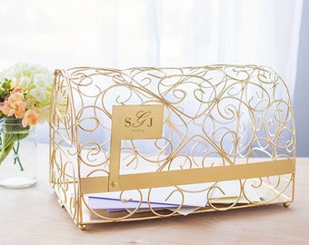 Personalized Reception Gift Card Holder Mailbox, Gift Card Holder