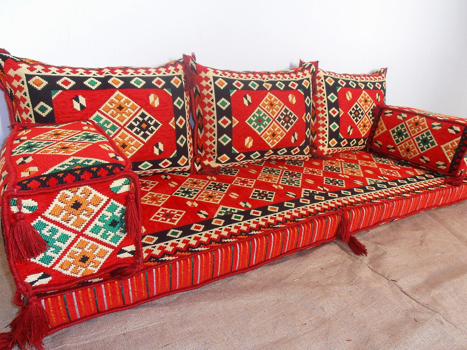 oriental floor seating Arabic style majlis floor sofa set