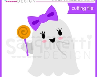 Girl Ghost SVG, Ghost svg, Halloween svg, Fall svg, DXF, ghost clipart, eps, DXF ghost cut file,svg Files for Cutting Machines