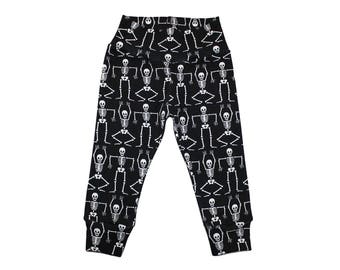 Halloween Leggings - Skeleton Leggings - Skull Leggings - Halloween Pants - Baby Leggings - Babys First Halloween Outfit - Boy - Girl
