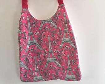 Pink bib and eiffel tower