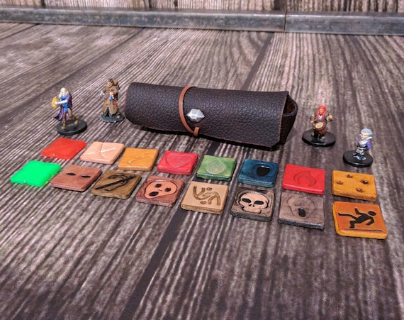 D&amp;D Condition Tokens the Easiest Way to Track PC/NPC Status
