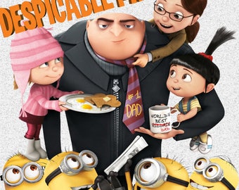 136 Despicable Me Minions Clip art -INSTANT DOWNLOAD FOR cards, scrapbooking,digital art, printing, birthdays, party decor,invitation