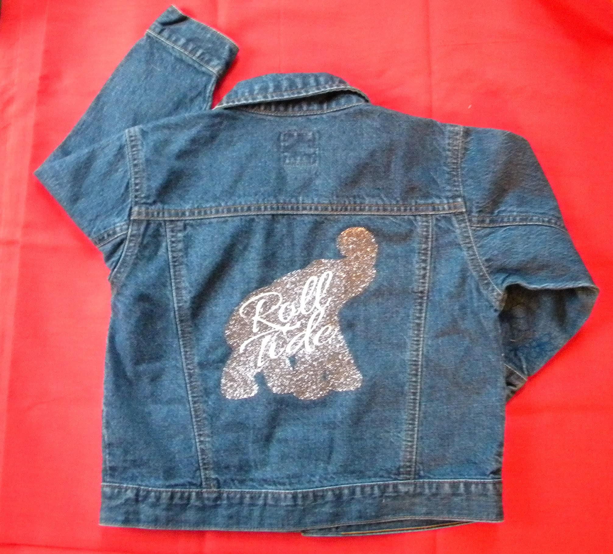 Old Navy 3T jean jacket with initials added FREE