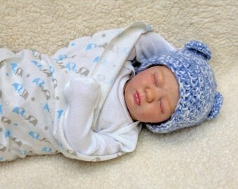Reborn Doll Baby Boy "Realborn Logan Asleep" Realistic OOAK Sleeping Newborn Baby Dolls Complete READY to Ship!!!