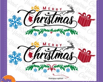 Download Merry christmas text | Etsy