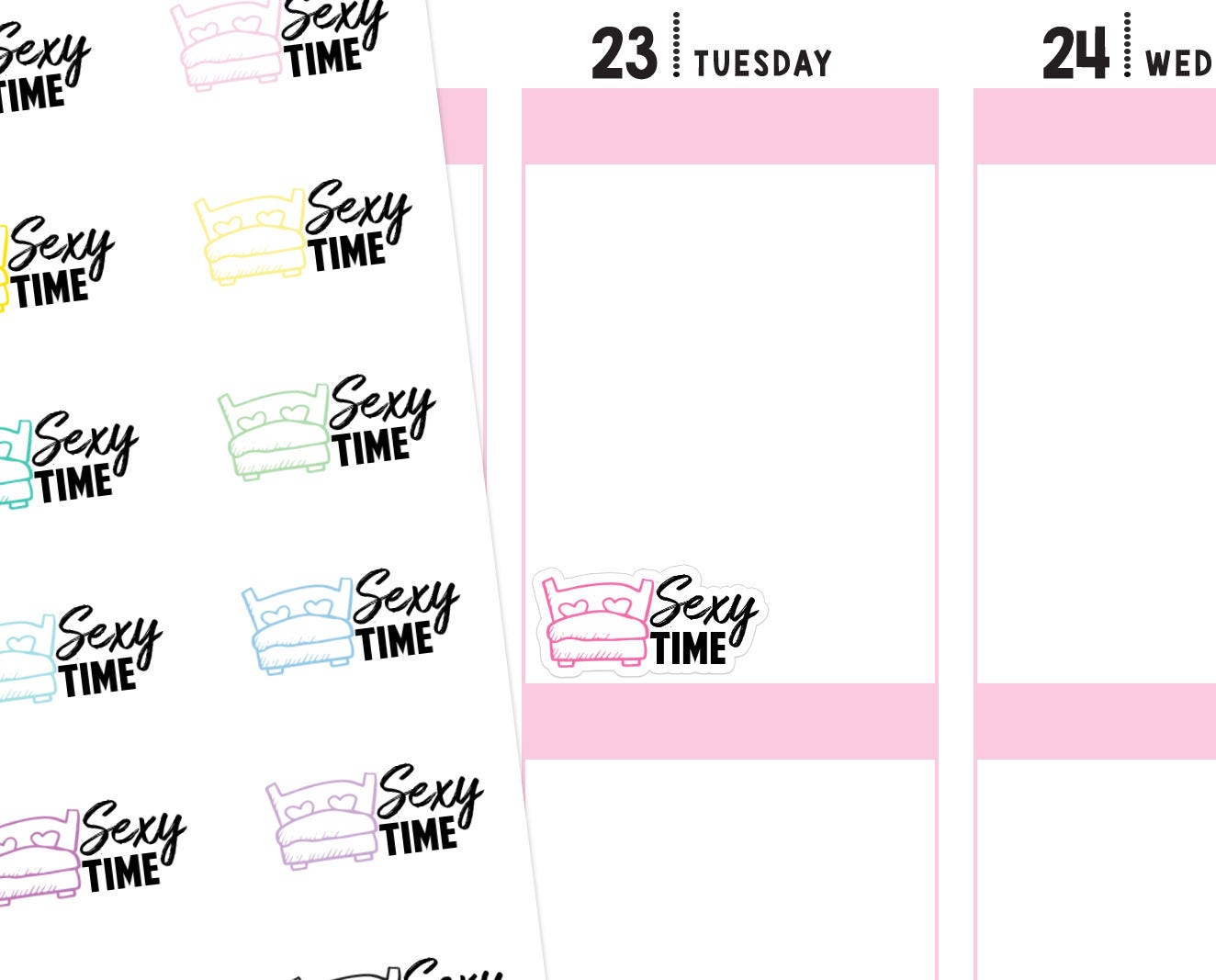 Sexy Time Planner Stickers Sexy Stickers Sex Stickers Sex 6356