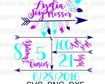 Birth svg, Announcement svg, Boy birth svg, Girl birth svg, Birth Stats svg, Birth statistic, New baby svg, Newborn svg, Birth date svg